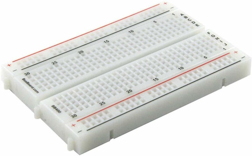 Bb400 Solderless Plug-in Breadboard, 400 Tie-points, 4 Power