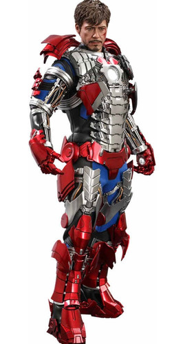 Iron Man 2 Suit Up 1/6 Marvel Hot Toys Nuevo Original Mms599