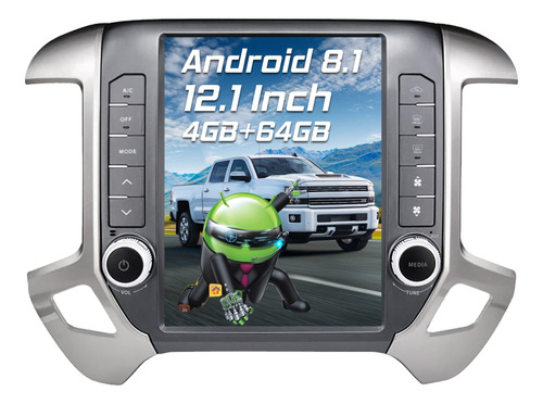 Estereo Coche Para Chevrolet Silverado Sierra Estilo Android