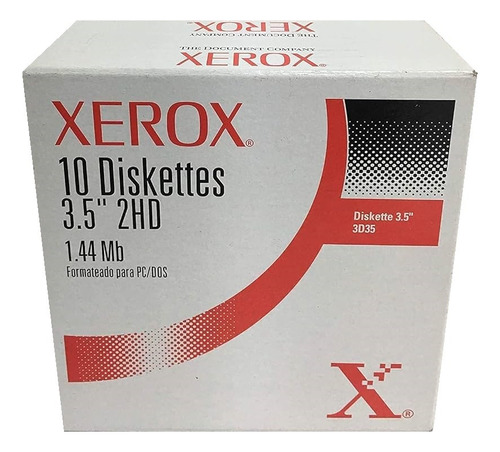 Diskettes Xerox Caja De 10 Unidades 