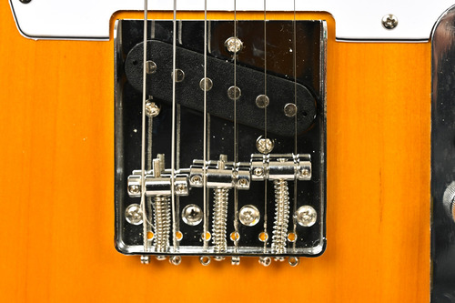 Imagen 2 de 10 de Guitarra Electrica Parquer Telecaster Dorada Tl100nh Cuota