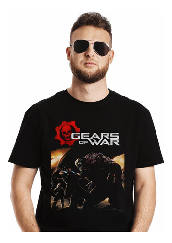 Polera Gears Of War Fight Scene N Juegos Abominatron