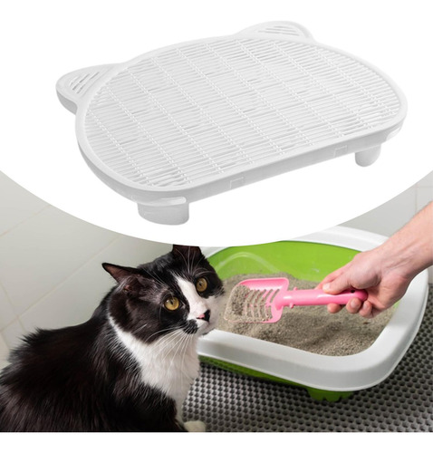 Alfombrilla De Arena Para Gatos De Doble Capa, Impermeable,