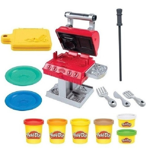 Imagem 9 de 11 de Conjunto Massinha Play-doh Dia De Churrasco - Hasbro F0652