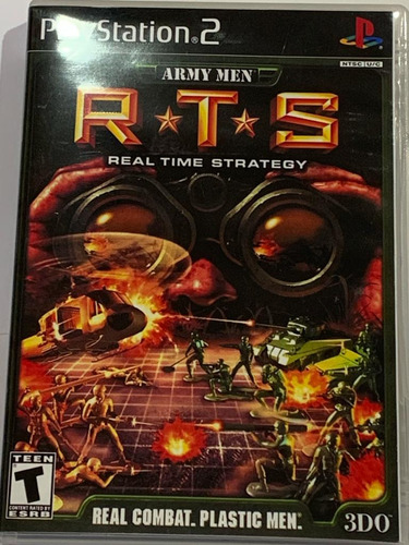 Army Men: Real Time Strategy R.t.s 2 Ps2 Capa E Poster Ps2