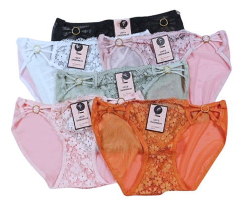 Bikini Dama Lisa´s Underwear Mayoreo 12 Piezas