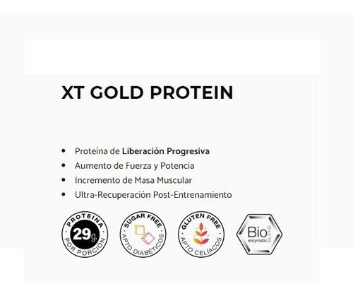 Suplemento en polvo HTN Proseries XT Gold Protein proteína sabor chocolate en pote de 1.015kg