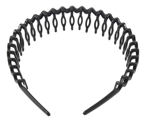 Diadema De Plástico Con Forma De Peine De Dientes, 3 Unidade