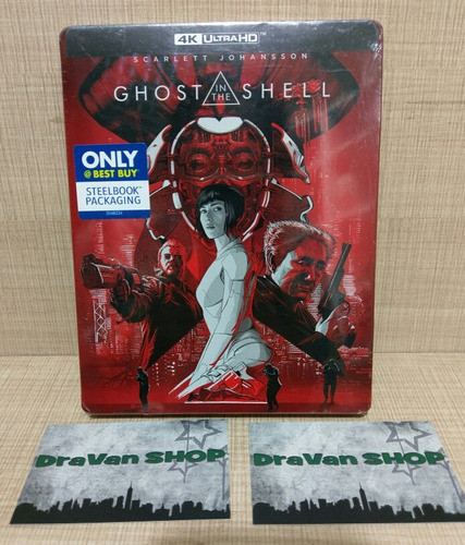 Ghost In The Shell Steelbook 4k Blu Ray Película