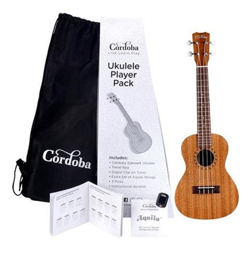 Cordoba Player Pack Ukelele Concert Con Accesorios Up1c