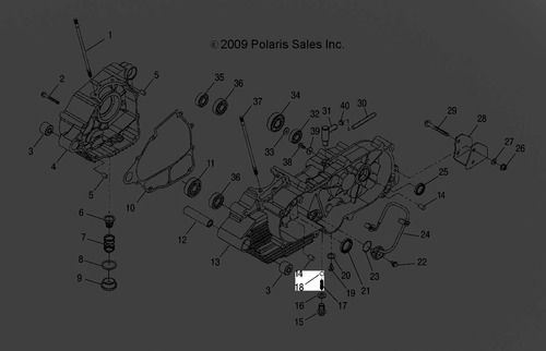 Polaris Phoenix Sportsman Ball Steel Piedra Acero