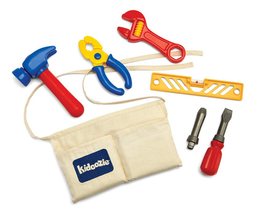 Kidoozie My First Toolbelt - Juguete De Simulacin Para Nios