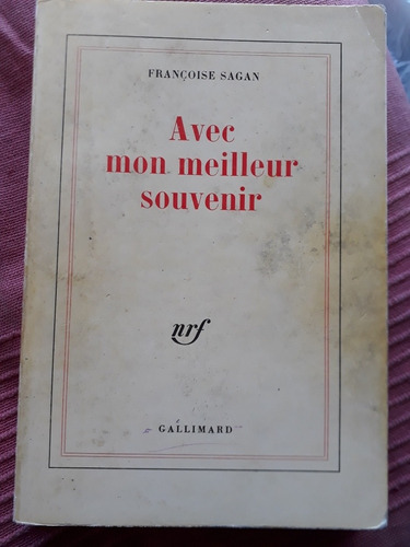 Avec Mon Meilleur Souvenir Libro Frances Año 1984