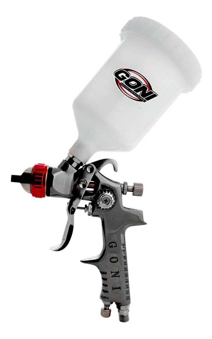 Pistola P/ Pintar Gravedad Vaso 600ml Goni 321 Mercado Libre