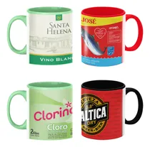 Comprar Juego 4 Tazas Tazones Diseños Típicos Chilenos Multicolor Tazones Típicos De Chile