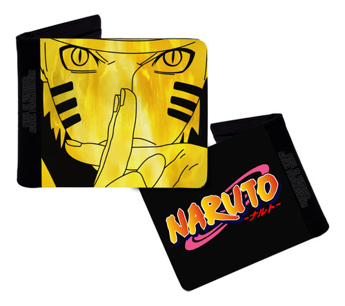 Billetera Cuero Sintetico Naruto Anime Serie 07