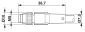 Cabo Sensor/atuador - Sac-3p-m 8ms/0,3-pur/m12fr - 1682346