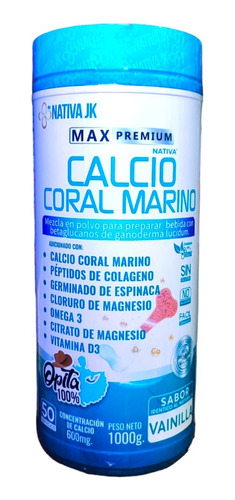 Calcio Coral Marino 1000 Gramos Savifar - Kg a $60
