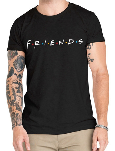 Polera Serie Friends Clásico Algodón 100% Orgánico Se12