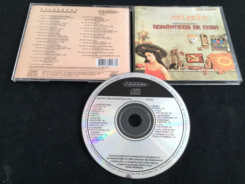 Recuerdos Orquestra Romanticos De Cuba Cd D19