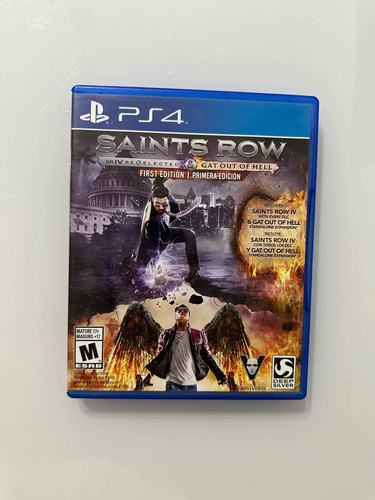 Saints Row 4 Re-elected & Gat Out Of Hell Playstation 4