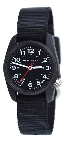 Reloj Bertucci A-1r Field Comfort | Esfera Negra Con Correa 