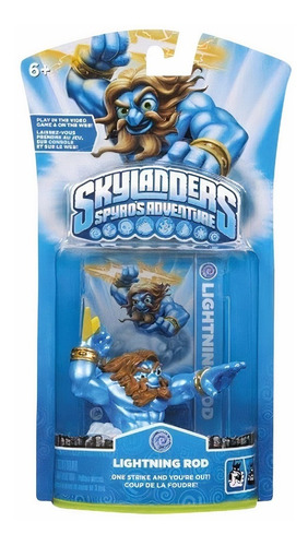 Boneco Skylanders Spyros Adventure Lightning Rod Do Pc E Mac
