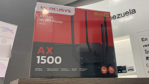 Router Mercusys Ax1500 Wifi 6 Dual Band 