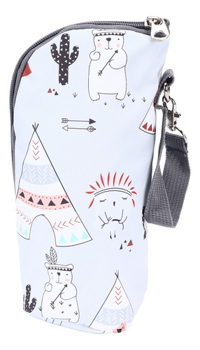 Bolsa Para Biberones Con Bonito Estampado, Práctica, Portáti