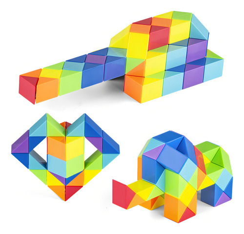 Cubos De Serpiente Mágica De Juguete Mini Serpientes Cubos D