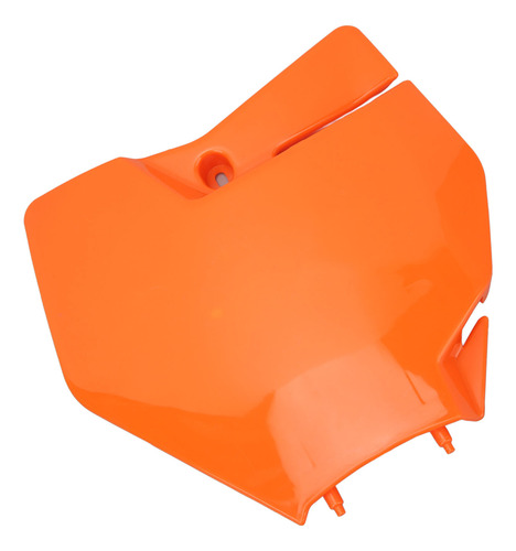 Placa Frontal De Matrícula De Moto Naranja De Plástico Abs