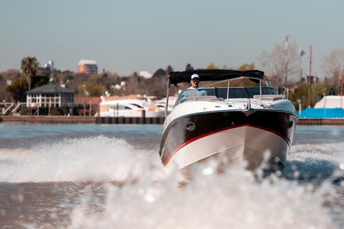 Imagen 6 de 25 de Lancha Cuddy Klase A K2400 No Quicksilver Nautica Milione 33
