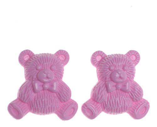 Molde De Silicone 726 - Dupla De Ursinhos Jillian - Animais