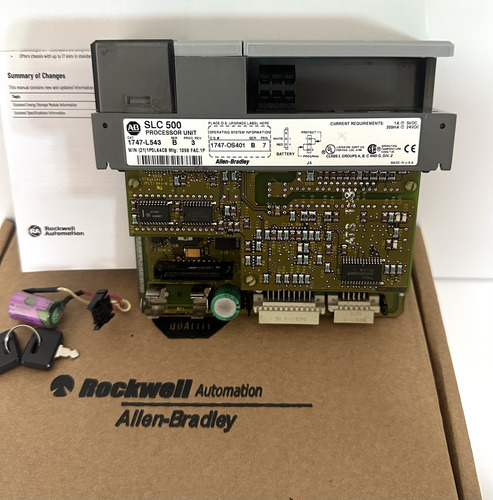 Cpu 1747-l543 C Slc 5/04 Clp Allen Bradley Com Bateria Nova