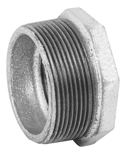 Imagen 1 de 3 de Reduccion Bushing Galvanizada 2'' X 1-1/4'' Foset 48781
