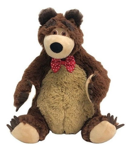 Oso De Peluche Masha Y El Oso Osito Suavecito 50 Cm Nuevo