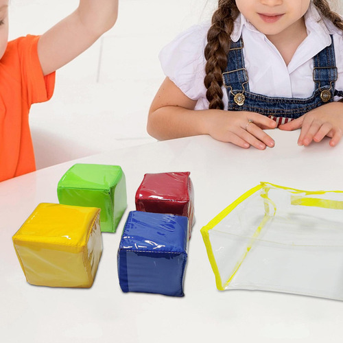 4x Cubos De Juego, Cubos De Enseñanza, Imágenes,