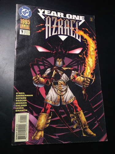 Azrael Year One 1995 Annual Dc Comics En Ingles O'neil