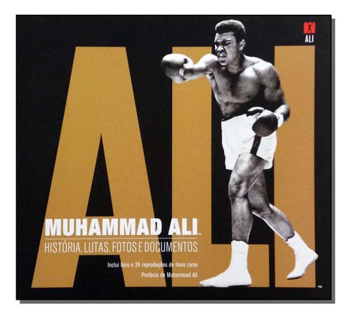 Livro Muhammad Ali - História, Lutas, Fotos E Documento