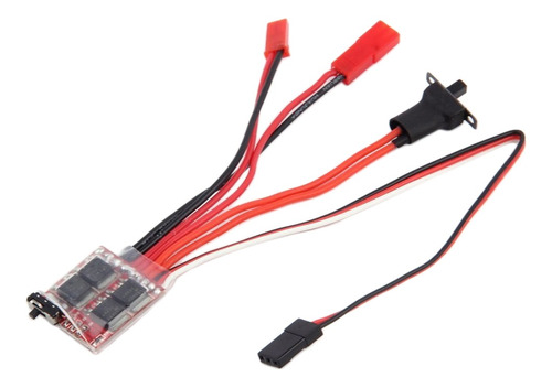 Controlador De Del Motor Esc Cepillado 20a Sin 1/16 1/18