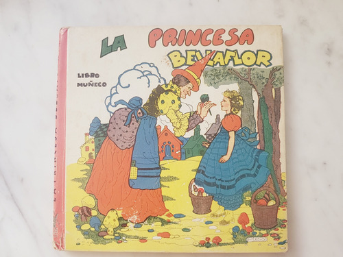 Libro Antiguo Infantil De Colección Libro Muñeco