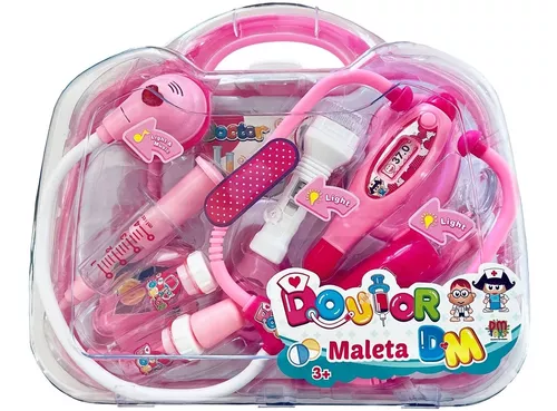 Maleta Kit Dentista Medico Brinquedo Infantil Rosa Menina em Promoção na  Americanas