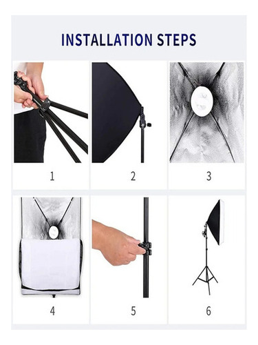 Kit 2 Softbox + Lampadas Led Estúdio Luz Continua Tripe 2m