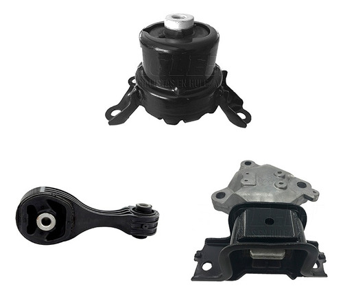 Kit 3 Soportes Motor/trans Honda City 2014-2018 1.5l Aut