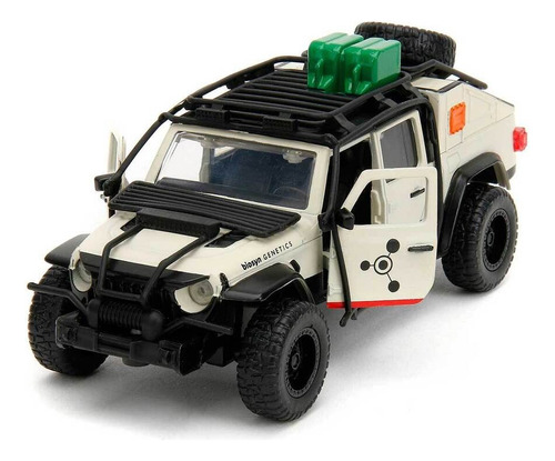 Carro Jeep Gladiator Jurassic World 1:32  -coleccion  Jada