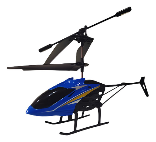 Helicoptero com controle remoto e luzes Art Brink Kinger cor azul