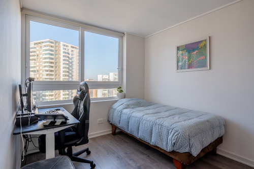 Venta De Moderno Depto En Costa De Montemar Con Vista Al Mar