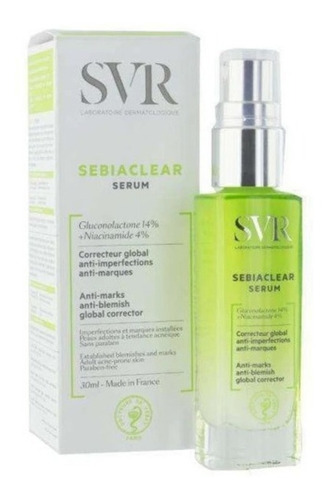 Serum Svr Sebiaclear Para Piel Grasa De 30ml/30g