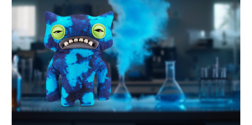 Fuggler Peluche Laboratory Misfits Wide Eyed Weirdo Monstruo Azul