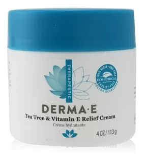 Derma-e Crema Hidratante Antiseptica De Árbol De Té Y Vit E